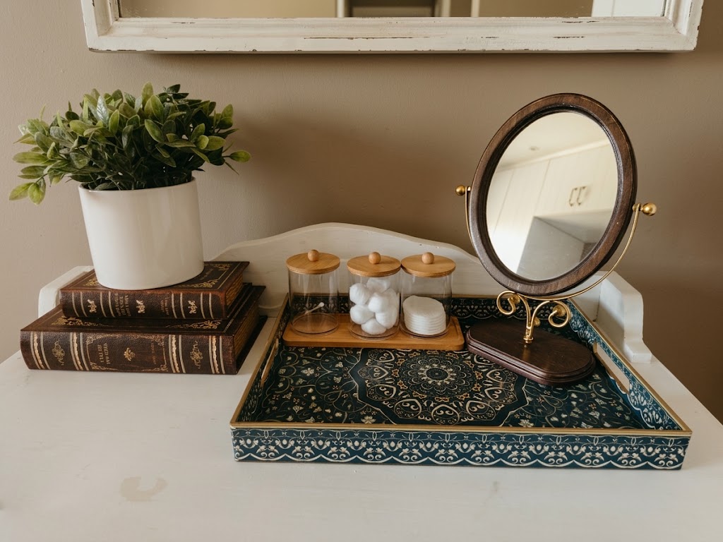 Furnishing detail in the Private Retreat