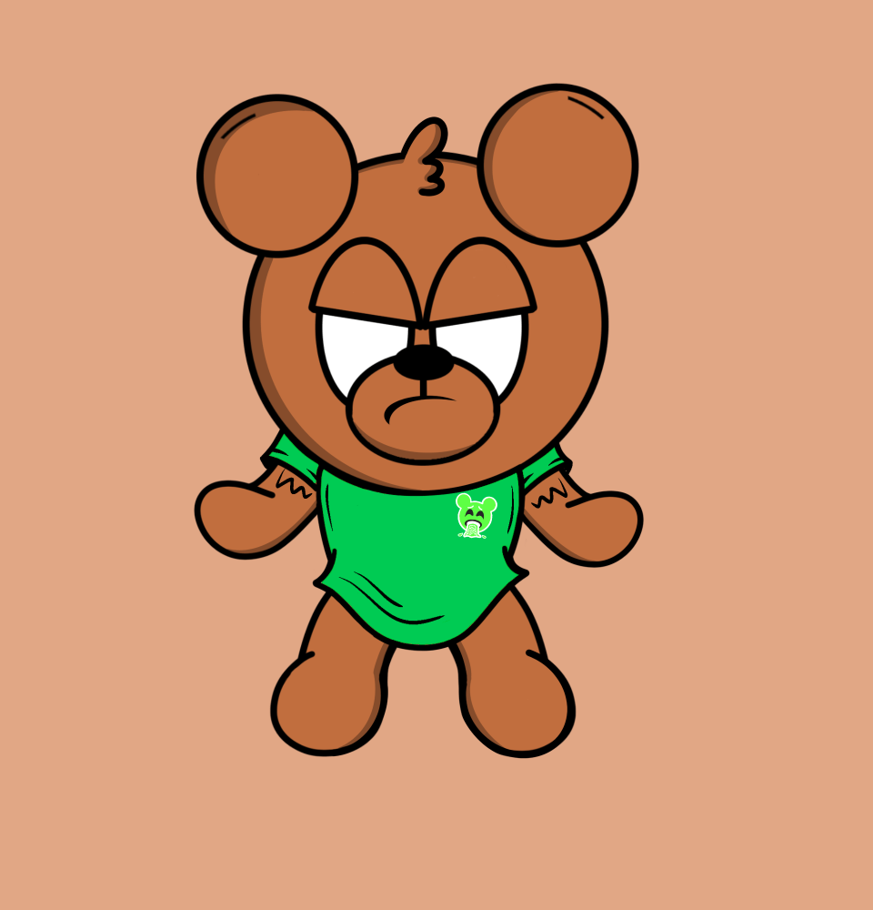 Green T-Shirt Kuma