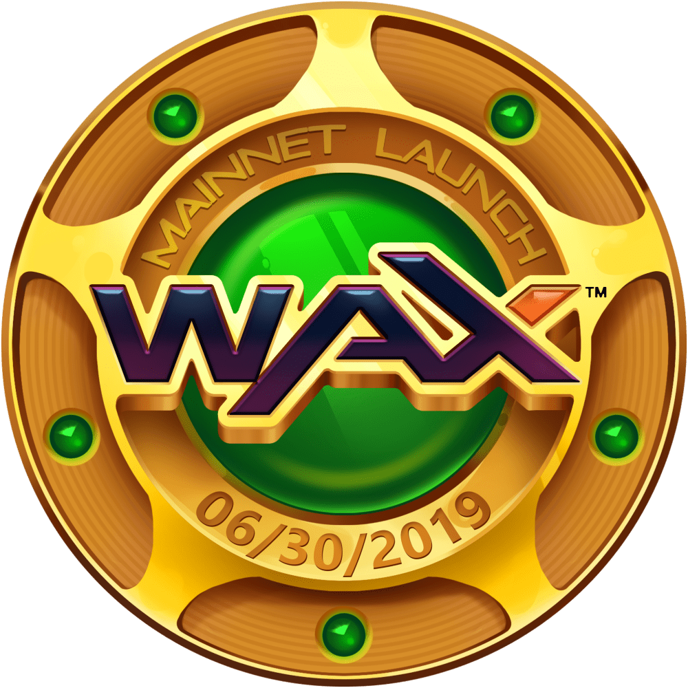 WAX Mainnet Launch Pin