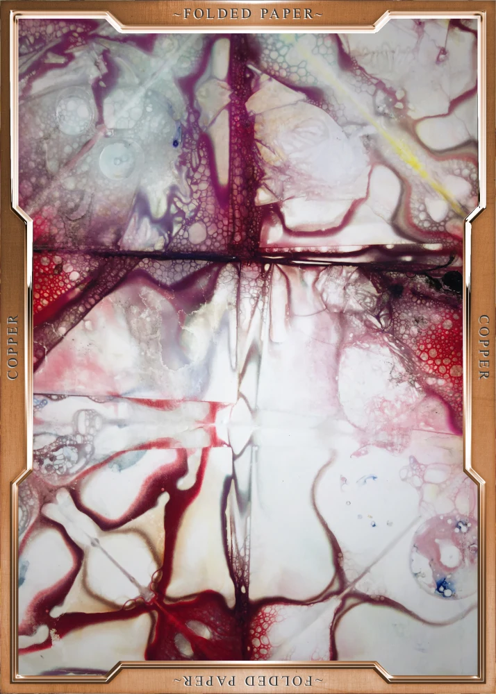 Folded Copper Card 8