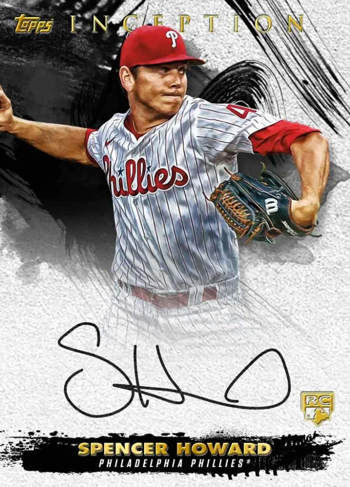Philadelphia Phillies® Spencer Howard Rookie and Future Phenoms Facsimile Signature White 62 Rare