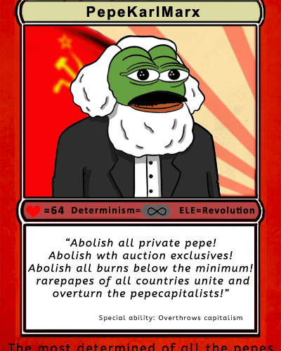 PEPEKARLMARX [series 13] 1/100