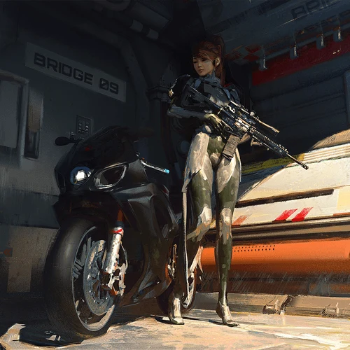 Mecha Girl - Military Limited Series X