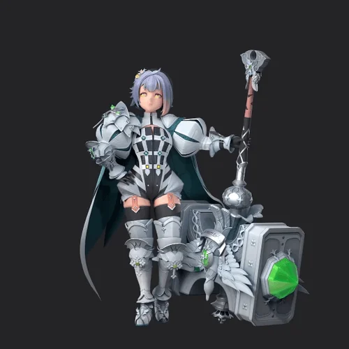 Mecha Girl - Military Deluxe Picaxe