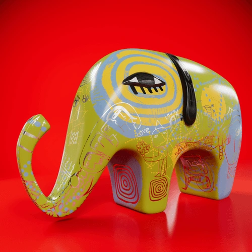 Miloverso Elephant #1043