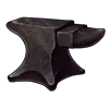 Anvils and metal