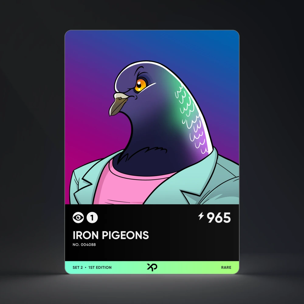 Iron Pigeon #4088 1st Edition