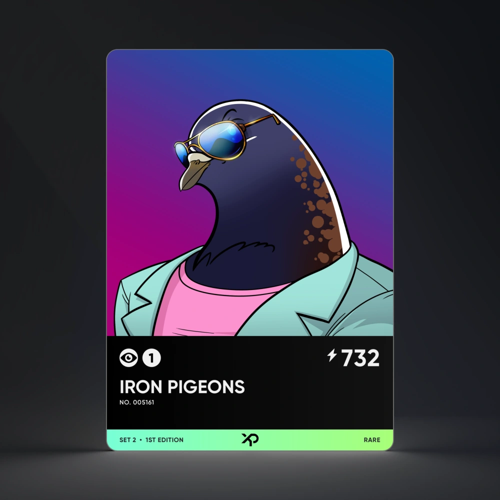 Iron Pigeon #5161 1st Edition