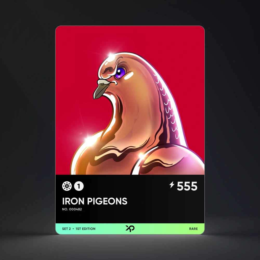 Iron Pigeon #482 1st Edition