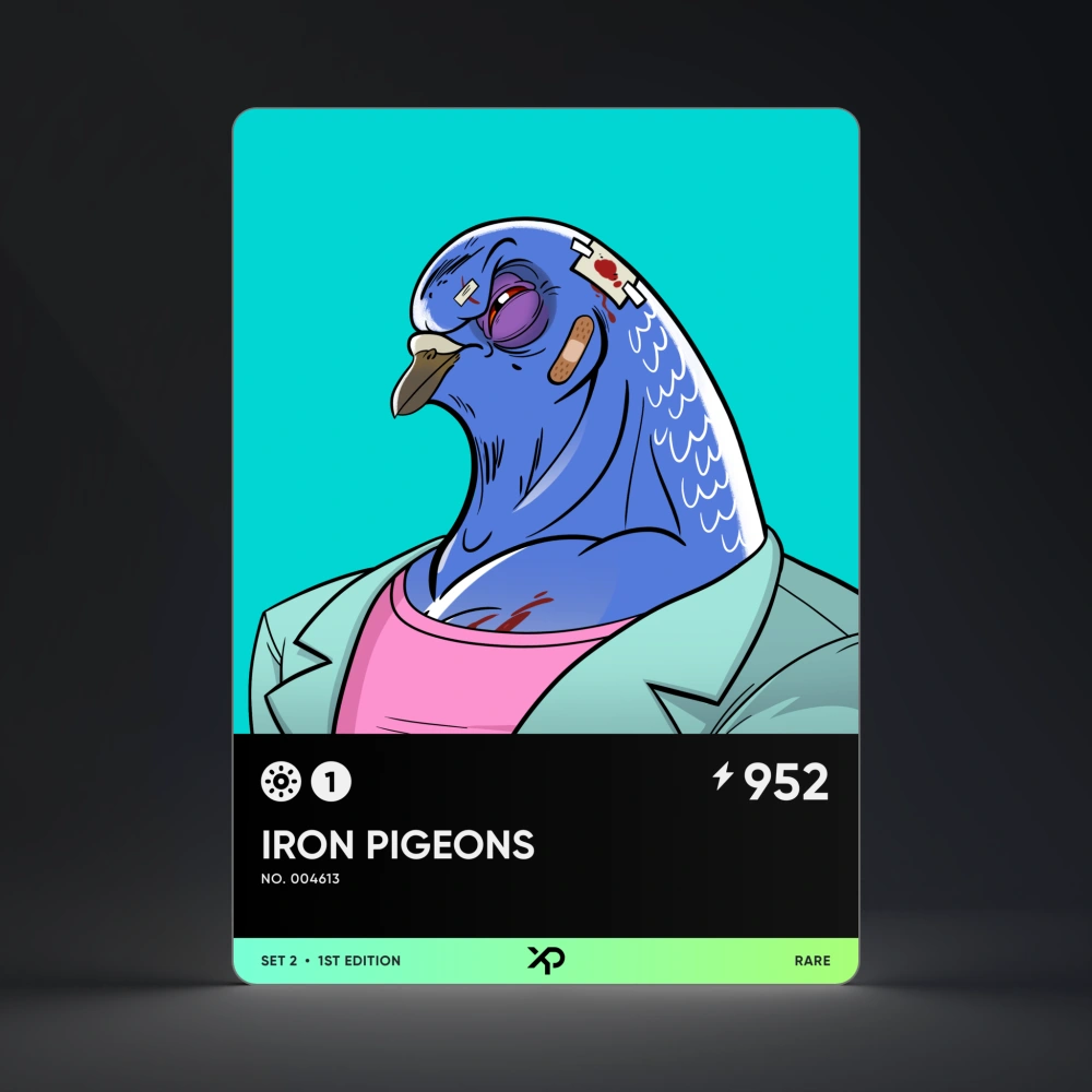 Iron Pigeon #4613 1st Edition