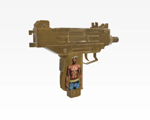 Uzi pistol