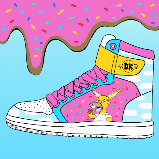 Donkey Kicks NFT Donkey Simp #60