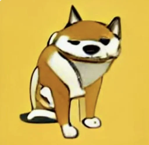 Shiba Bear Market Abstract