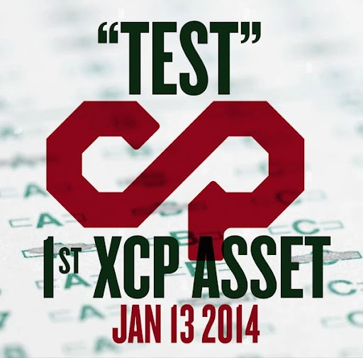 TEST (2014) - First NFT on Counterparty ( XCP )