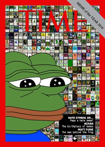 TIMEPEPE (RarePepe, 2016, 1/100)