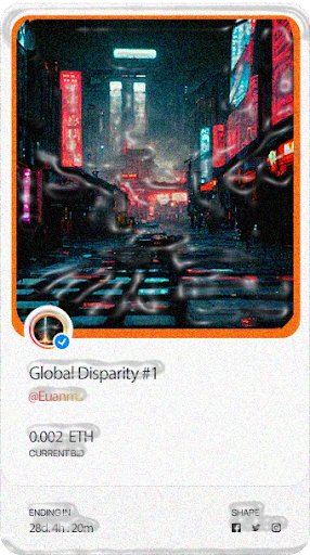 Global Disparity #1 [TRADING CARD]