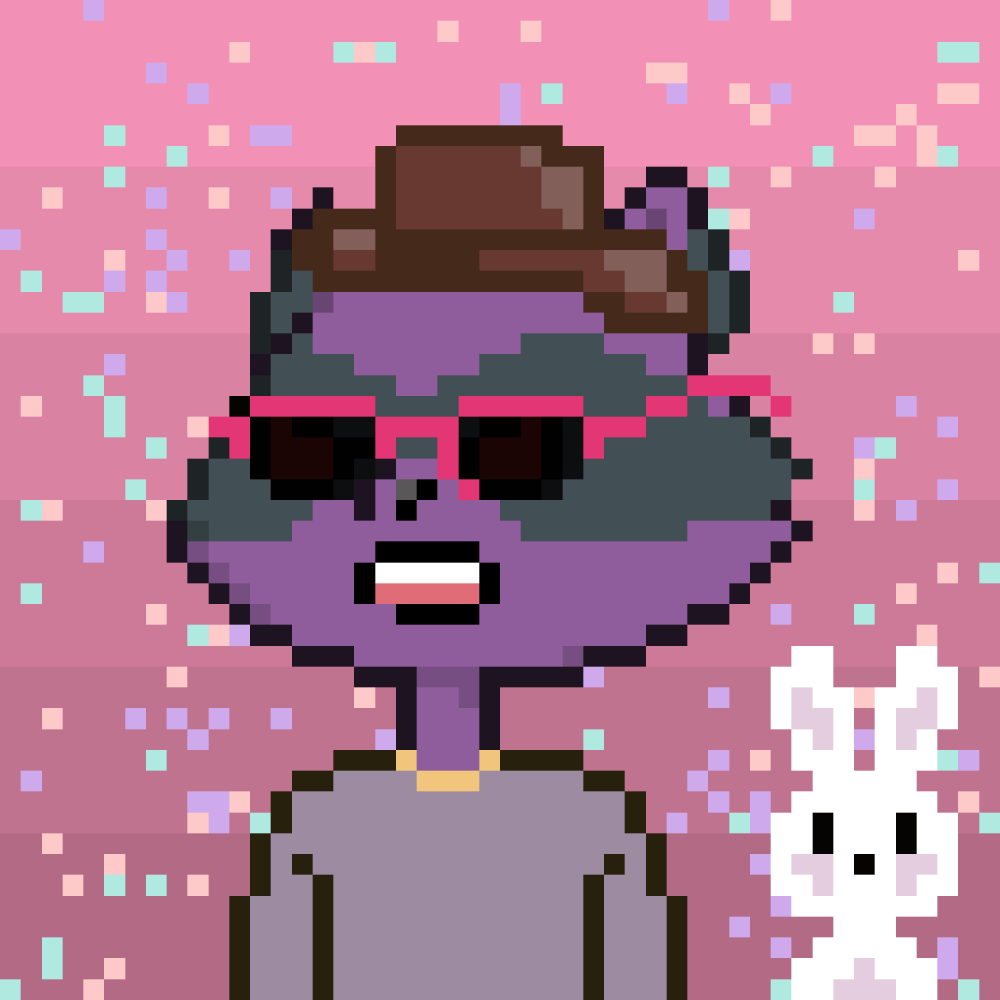 Racoon Pixel Citizen #433