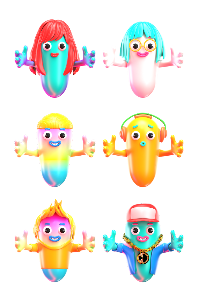 AirHugs, Următorii Emoji
