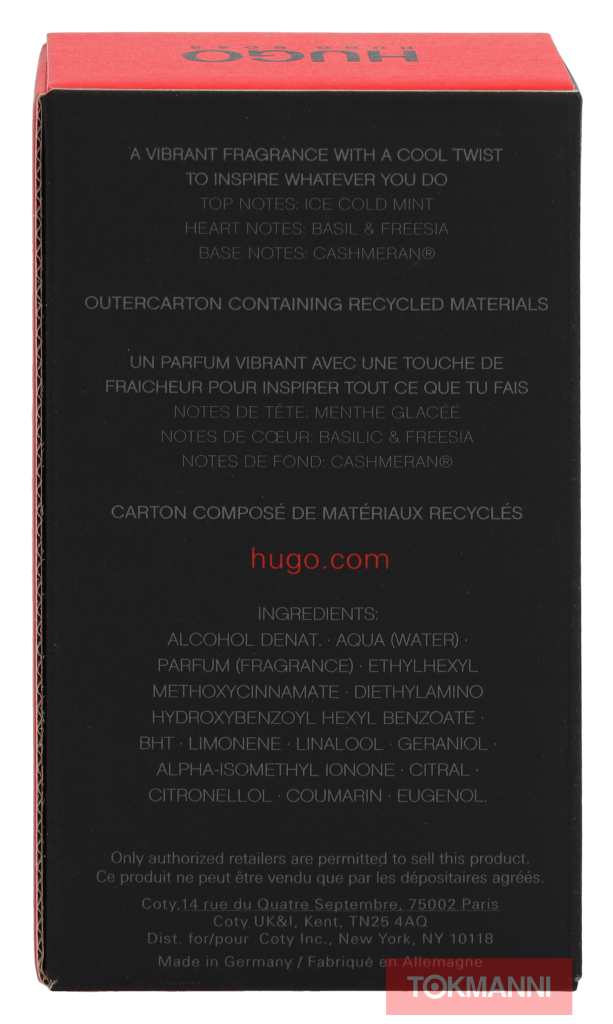 Hugo Boss Just Different Edt Spray 40ml tokmanni.fi