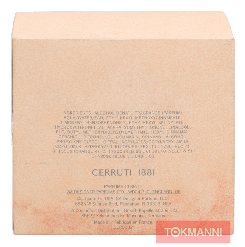 Cerruti 1881 Pour Femme Edt Spray 100ml | tokmanni.fi