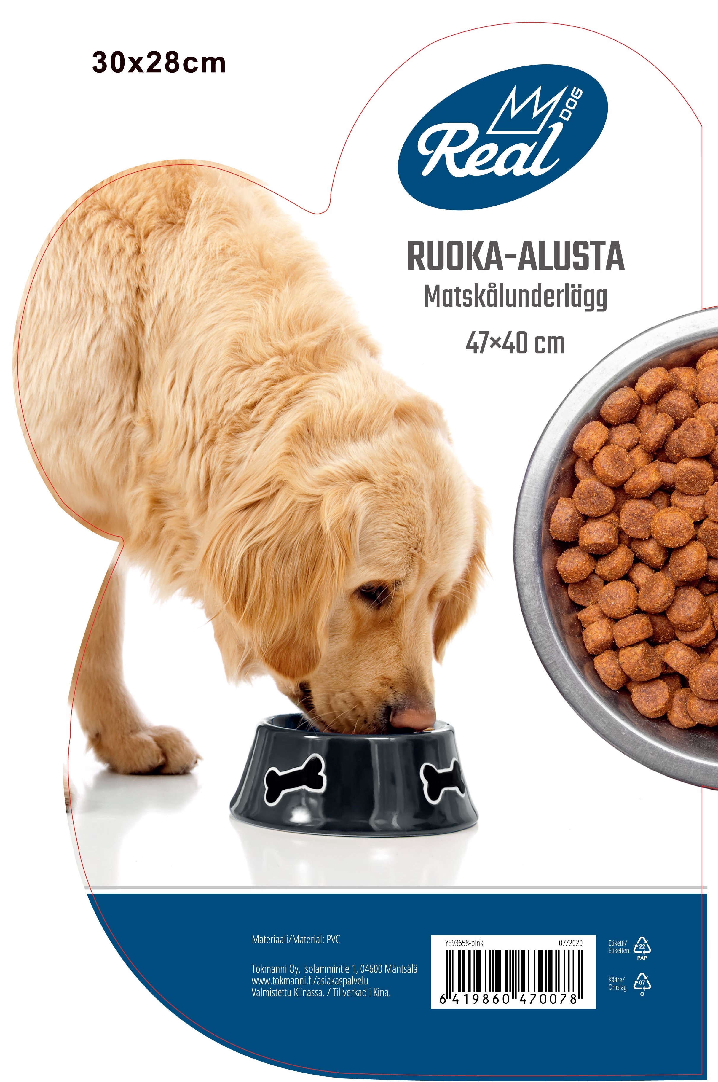 Ruoka-alusta Real Dog tassu 