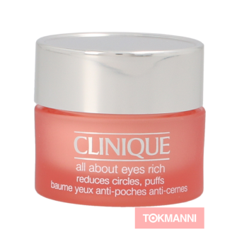 Silmänympärysvoide, Clinique 15 ml All About Eyes Rich For All Skin Types