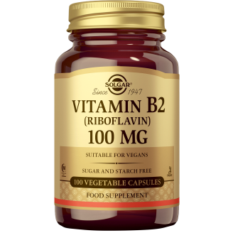 B2-vitamiini Solgar 100 kpl 100 mg