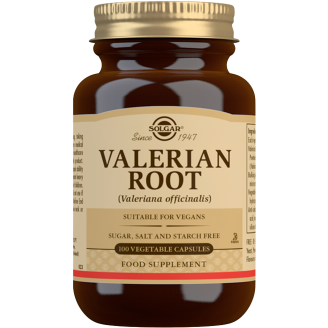 Yrttivalmiste Valeriaana Solgar 100 kpl 520 mg