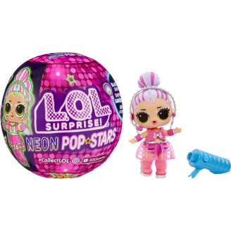 Yllätysnukke L.O.L. Neon Pop Stars