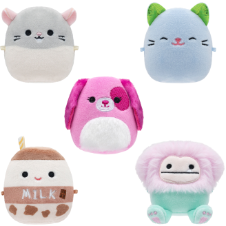 Pehmolelu Micromallows 6 cm 5 kpl