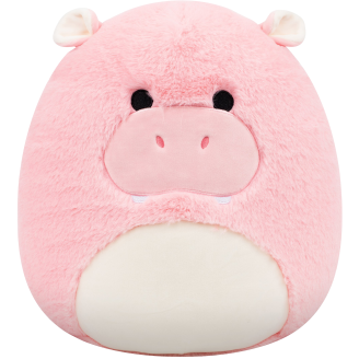 Pehmolelu Squishmallows 30 cm Fuzz A Mallows Ridelle Hippo
