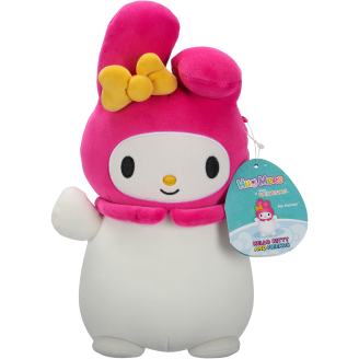 Pehmolelu Squishmallows 25 cm Hugmees Hello Kitty My Melody
