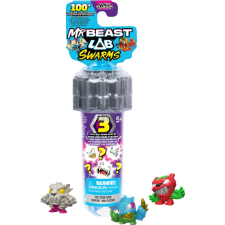 Hahmo MrBeast Lab 3 kpl Swarms Fusion