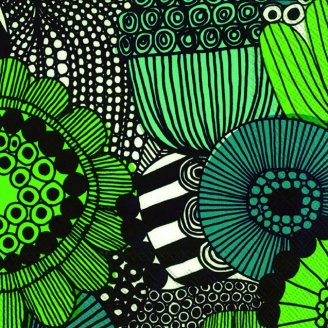 Lautasliina Marimekko 33 cm Siirtolapuutarha