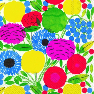 Lautasliina Marimekko 25 cm Sitruunapuu pinkki