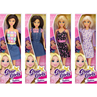 Muotinukke Star Girls Fashion