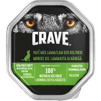 Koiranruoka Crave 150 g lammas-härkä
