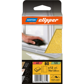 Karhunkieliarkki Norton Clipper 150 x 115 mm medium, 5 kpl