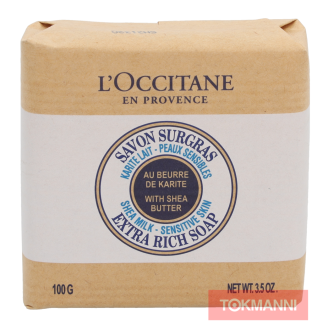 Saippua, L'Occitane 100 g Shea Milk Extra Rich