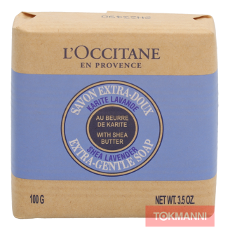 Saippua, L'Occitane 100 g Shea Lavender Extra Gentle