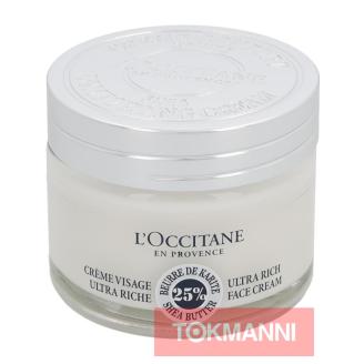 Kasvovoide, L'Occitane 50 ml Shea Ultra Rich Comforting Cream