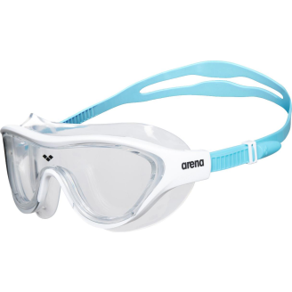 Uimamaski Arena The One Jr, Clear-White-Lightblue