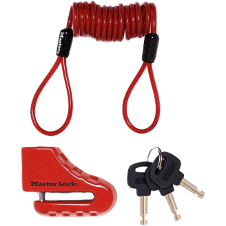 Jarrulevylukko MasterLock 2Wheels Security 2