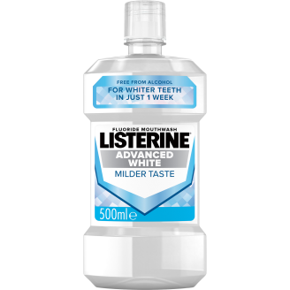 Suuvesi Listerine 500 ml Advanced White Milder Taste