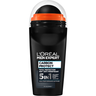 Deo roll-on Loreal 50 ml Carbon Protect 5in1