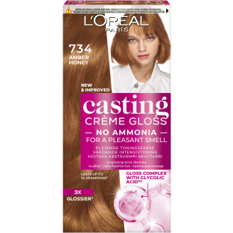 Kevytväri Loreal Casting Créme Gloss 734 Amber Honey
