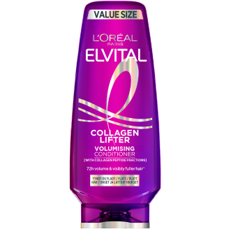 Hoitoaine Loreal Elvital 300 ml Collagen Lifter, ohuille ja latteille hiuksille