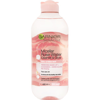 Puhdistusvesi Garnier 400 ml Micellar Rose Water