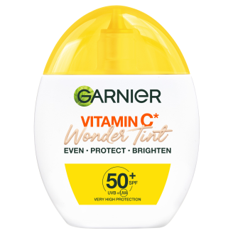 Aurinkosuojavoide Garnier 40 ml Vitamin C Wonder Tint SPF50+ Light