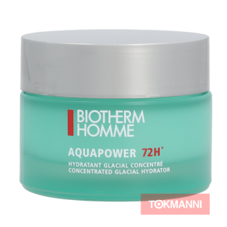 Kasvovoide, Biotherm 50 ml Homme Aquapower 72h Concentrated Glacial Hydrator